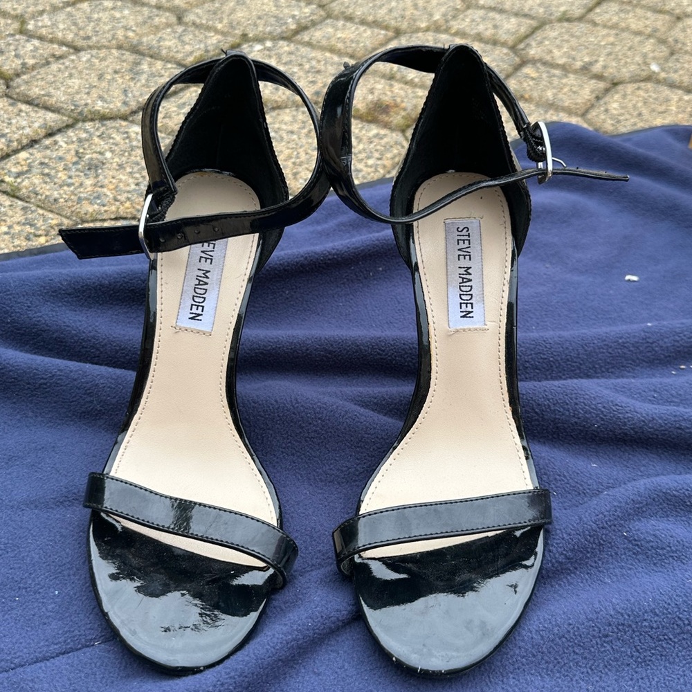 Steve Madden Black Women's Heels
